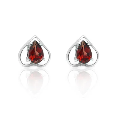 CoLife Jewelry 100% Natural Garnet Silver Earrings for Office Woman 4mm*6mm Garnet Stud Earrings 925 Silver Garnet Jewelry
CoLife Jewelry 100% Natural Garnet Silver Earrings for Office Woman 4mm*6mm Garnet Stud Earrings 925 Silver Garnet Jewelry