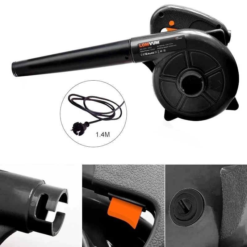 Air Blower 1900W Electric Air Blower Computer Cleaning Blower Dust Vacuum Cleaner Home Car Cleaner Mini Carbon Brush 220V
Air Blower 1900W Electric Air Blower Computer Cleaning Blower Dust Vacuum Cleaner Home Car Cleaner Mini Carbon Brush 220V