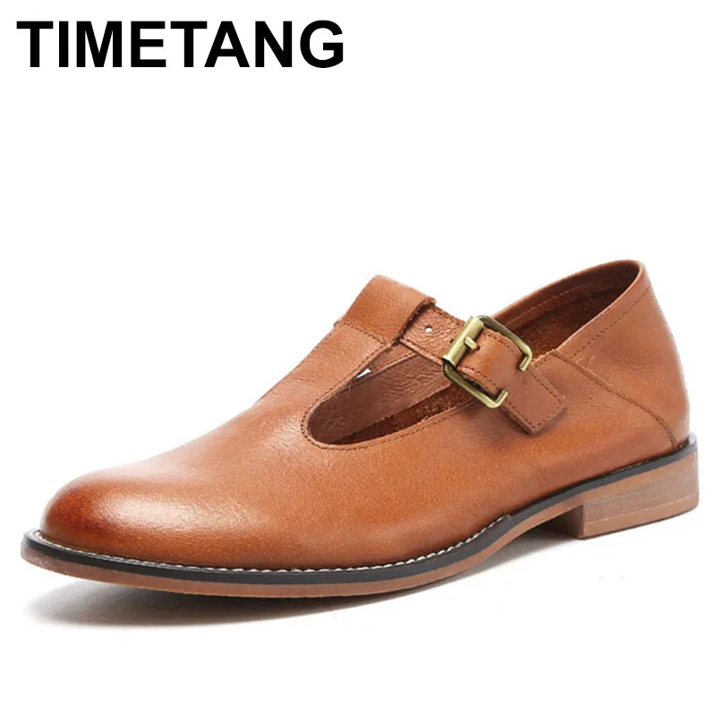 TIMETANG Hot Sale Flats Shoes Women Spring Slip On Flats Comfort Leather Driving Flats Real Leather Shoes Women Zapatos De Mujer 
TIMETANG Hot Sale Flats Shoes Women Spring Slip On Flats Comfort Leather Driving Flats Real Leather Shoes Women Zapatos De Mujer