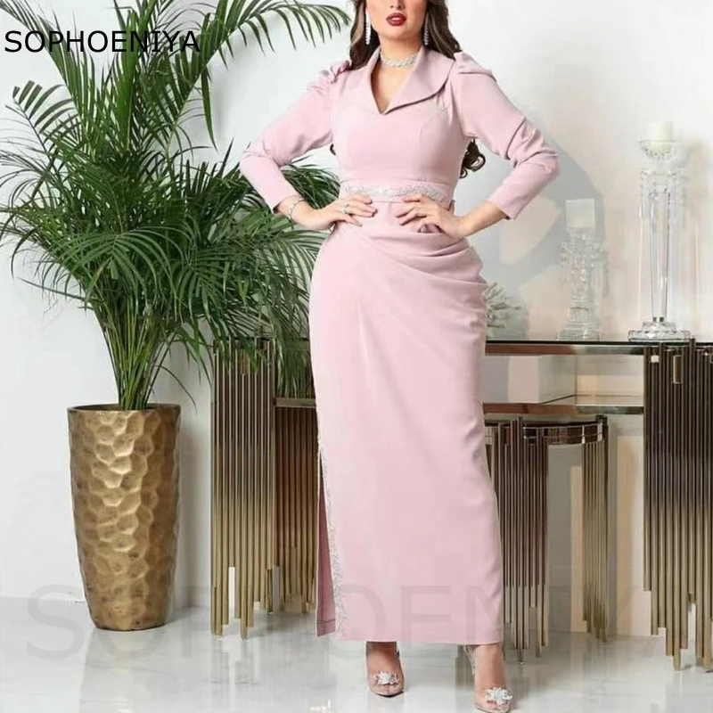 New Arrival V Neck Long sleeve Evening dresses Abendkleider 2023 Caftan dubai Evening gowns Cheap Muslim dress women party
New Arrival V Neck Long sleeve Evening dresses Abendkleider 2023 Caftan dubai Evening gowns Cheap Muslim dress women party