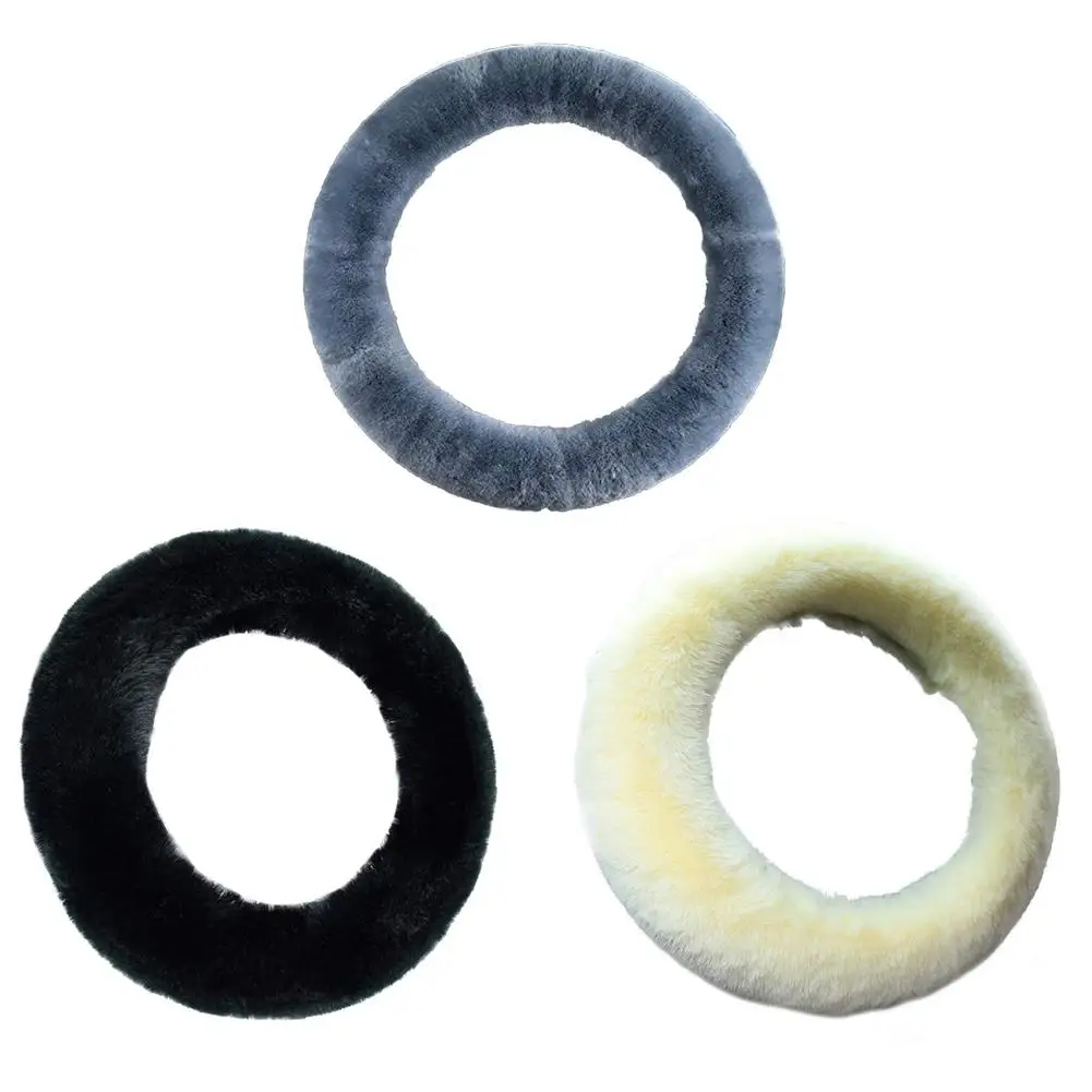 Universal 35-43cm Soft Plush Winter Car Steering Wheel Cover Interior Accessories Steering-wheel Covers Car-styling Decoration
Universal 35-43cm Soft Plush Winter Car Steering Wheel Cover Interior Accessories Steering-wheel Covers Car-styling Decoration