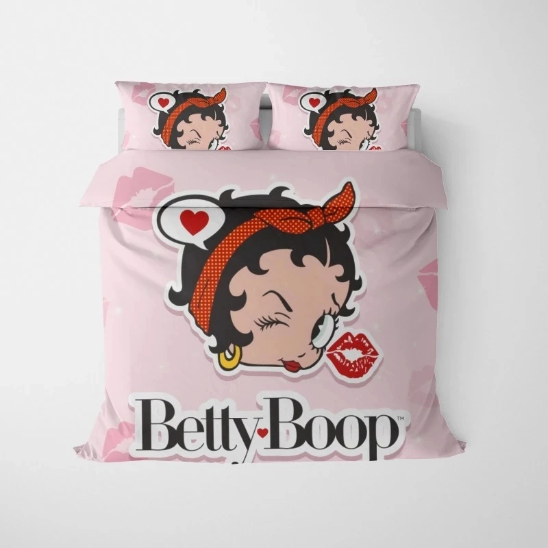 Home Textile 3D Betty Boop Bedding Duvet Cover Pillowcase Set Bedroom Bedding Twin Double Queen King Size for Girls Bedroom
Home Textile 3D Betty Boop Bedding Duvet Cover Pillowcase Set Bedroom Bedding Twin Double Queen King Size for Girls Bedroom