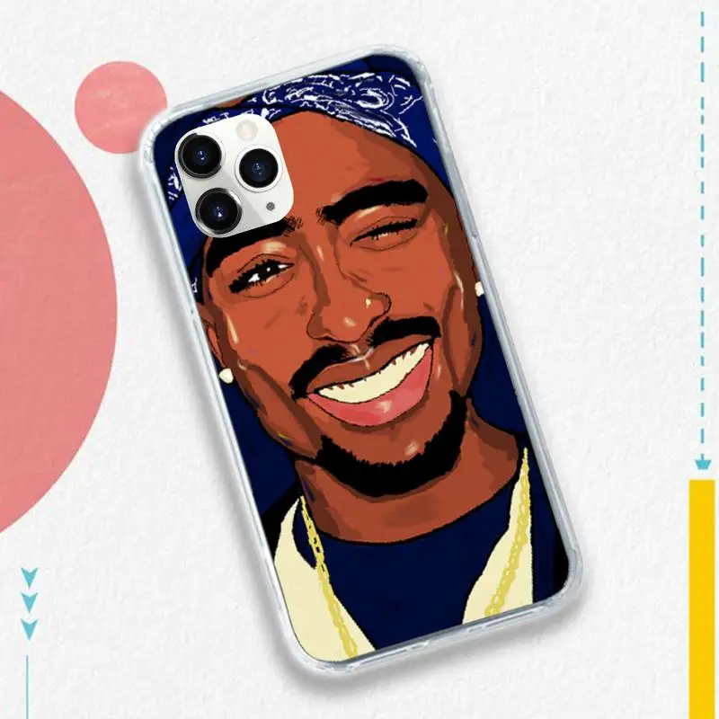 2pac Tupac Customerhigh quality Phone Case Transparent soft For iphone 5 5s 5c se 6 6s 7 8 11 12 plus mini x xs xr pro max
2pac Tupac Customerhigh quality Phone Case Transparent soft For iphone 5 5s 5c se 6 6s 7 8 11 12 plus mini x xs xr pro max