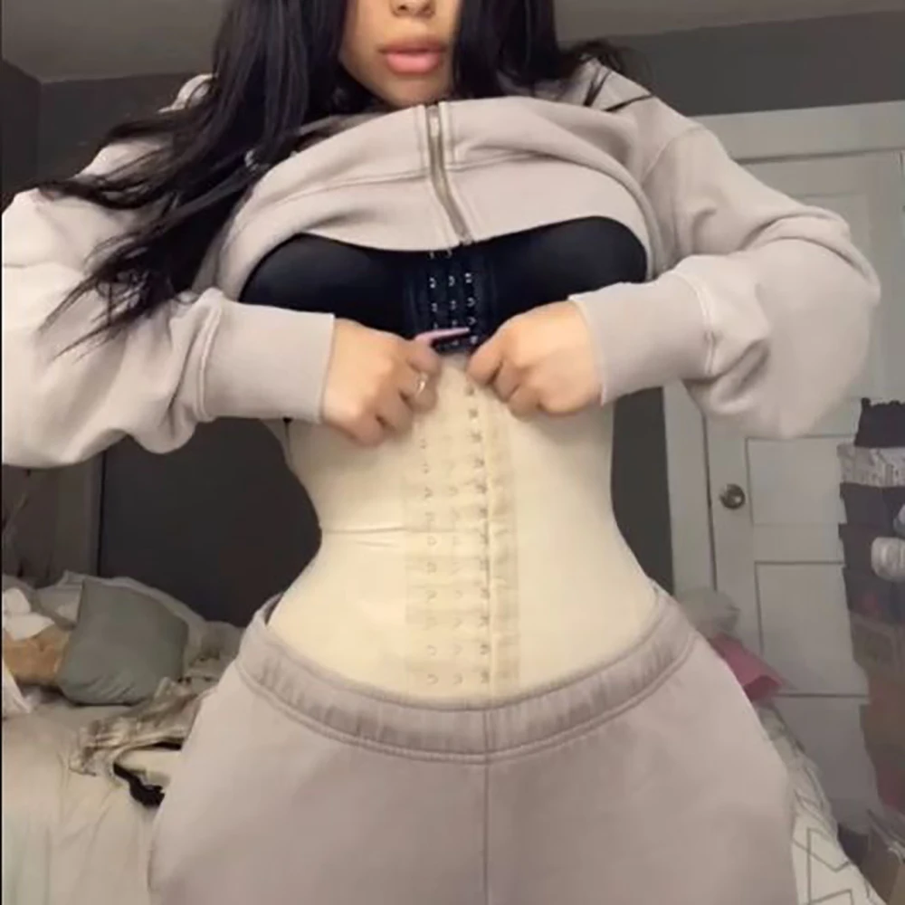 Leather Sheath Steel Boned Waist Trainer Fajas Colombianas Post Surgery Compression Kim Kardashian Waistband Belt Tik Tok
Leather Sheath Steel Boned Waist Trainer Fajas Colombianas Post Surgery Compression Kim Kardashian Waistband Belt Tik Tok
