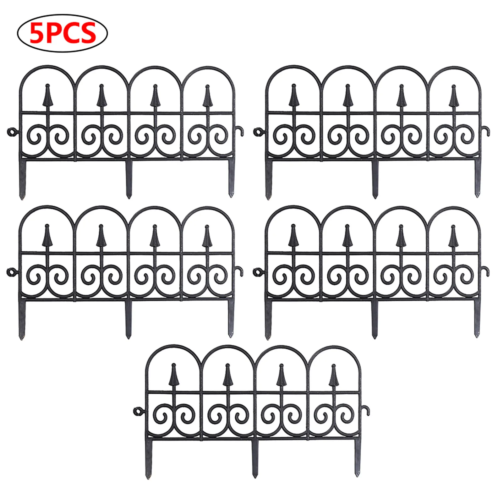 5PCS Garden Border Decorative Garden Fence Edging Outdoor Plant Bordering Lawn Edging Fence For Yard Garden Decoration
5PCS Garden Border Decorative Garden Fence Edging Outdoor Plant Bordering Lawn Edging Fence For Yard Garden Decoration