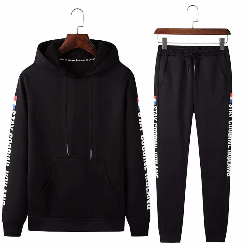 2021 New Tracksuit Men Fahion Sportswear Fitness Hoodies Sets Casual Male Suits 2 PC Sweatshirt+SweatPants Outwear Sweat Suits
2021 New Tracksuit Men Fahion Sportswear Fitness Hoodies Sets Casual Male Suits 2 PC Sweatshirt+SweatPants Outwear Sweat Suits