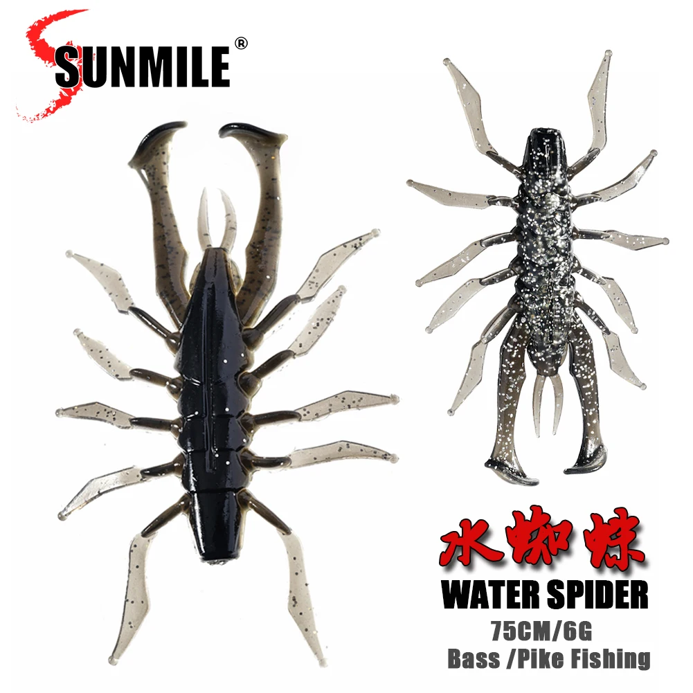 SUNMILE Shrimp Fishing Lures 7.5cm/6g Soft Lure Iscas Artifical baits Crankbait Leurre Louple for Perch Bass Pike Fishing Baits
SUNMILE Shrimp Fishing Lures 7.5cm/6g Soft Lure Iscas Artifical baits Crankbait Leurre Louple for Perch Bass Pike Fishing Baits