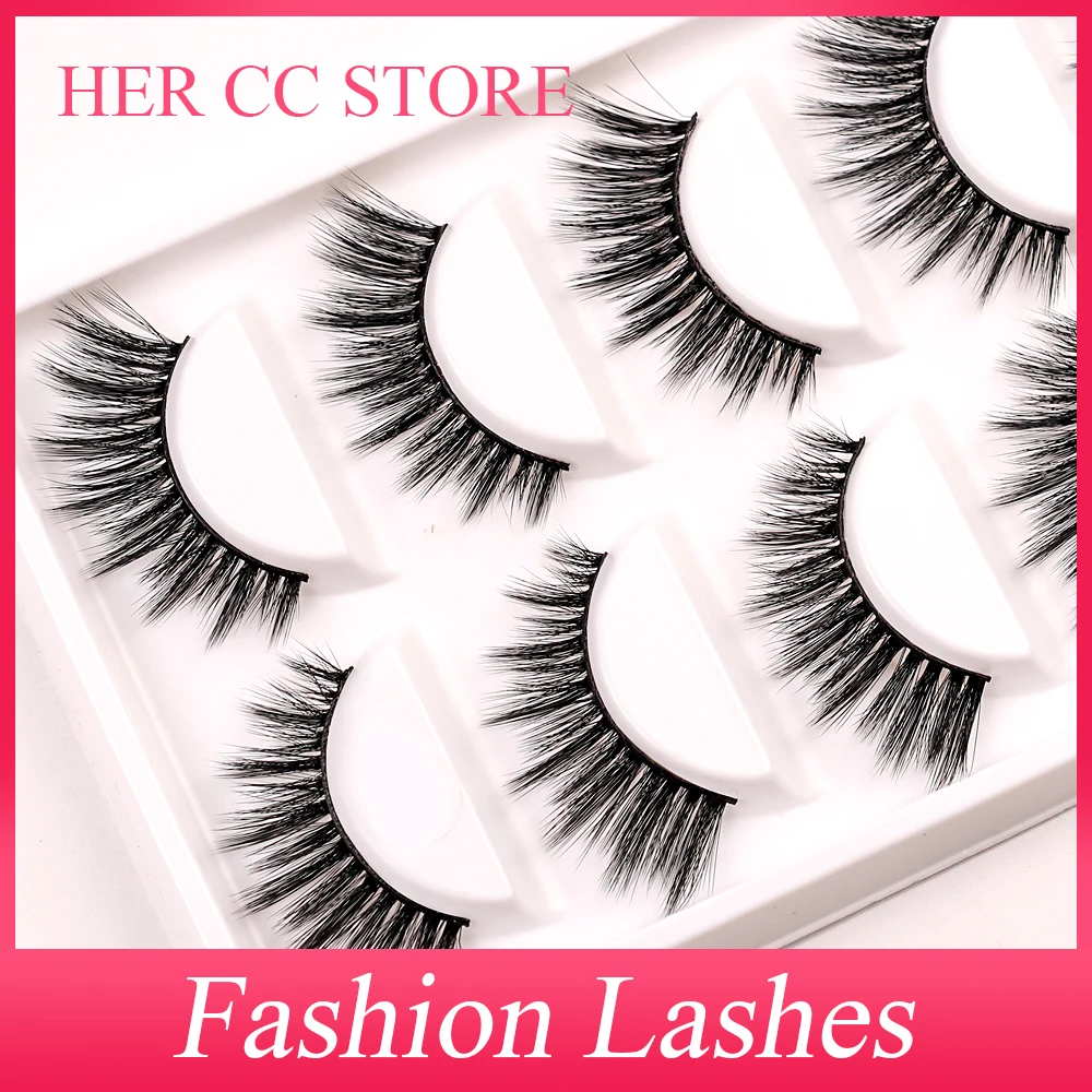 INDIVIDUAL PACKING 5PAIRS 0.07mm 3D SOFT DRAMATIC NATURAL THICK FASHION FALSE EYELASHES HIGH QUALITY MAKUP(D05)
INDIVIDUAL PACKING 5PAIRS 0.07mm 3D SOFT DRAMATIC NATURAL THICK FASHION FALSE EYELASHES HIGH QUALITY MAKUP(D05)