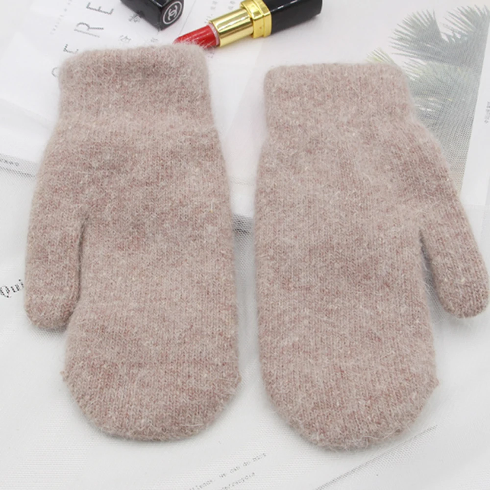 Double-layer Rabbit Hair Gloves Female Winter Korean Version Of Solid Color All Fingers Winter Women Gloves Girls Mittens 2020
Double-layer Rabbit Hair Gloves Female Winter Korean Version Of Solid Color All Fingers Winter Women Gloves Girls Mittens 2020