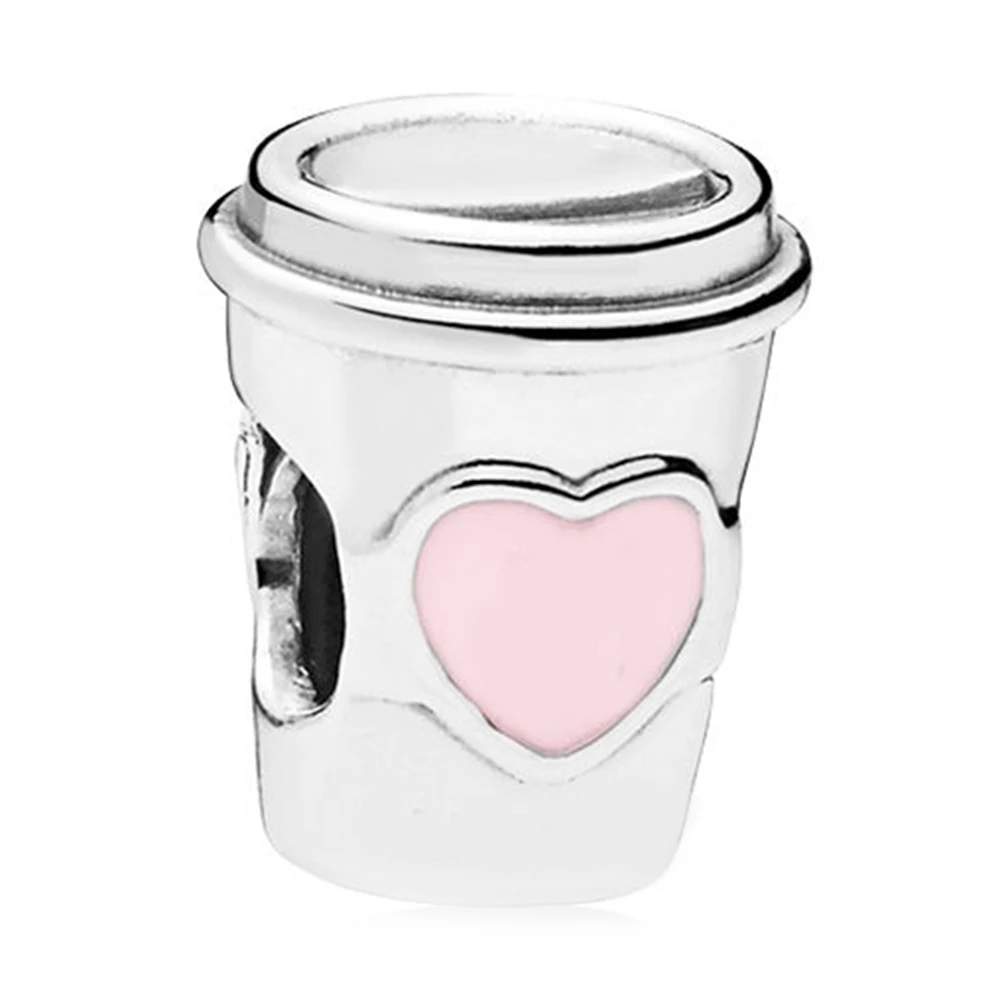 Drink To Go Charm 100% Real 925 Sterling Silver Cup Beads Charms Fit Original Bracelet Diy Jewelry
Drink To Go Charm 100% Real 925 Sterling Silver Cup Beads Charms Fit Original Bracelet Diy Jewelry