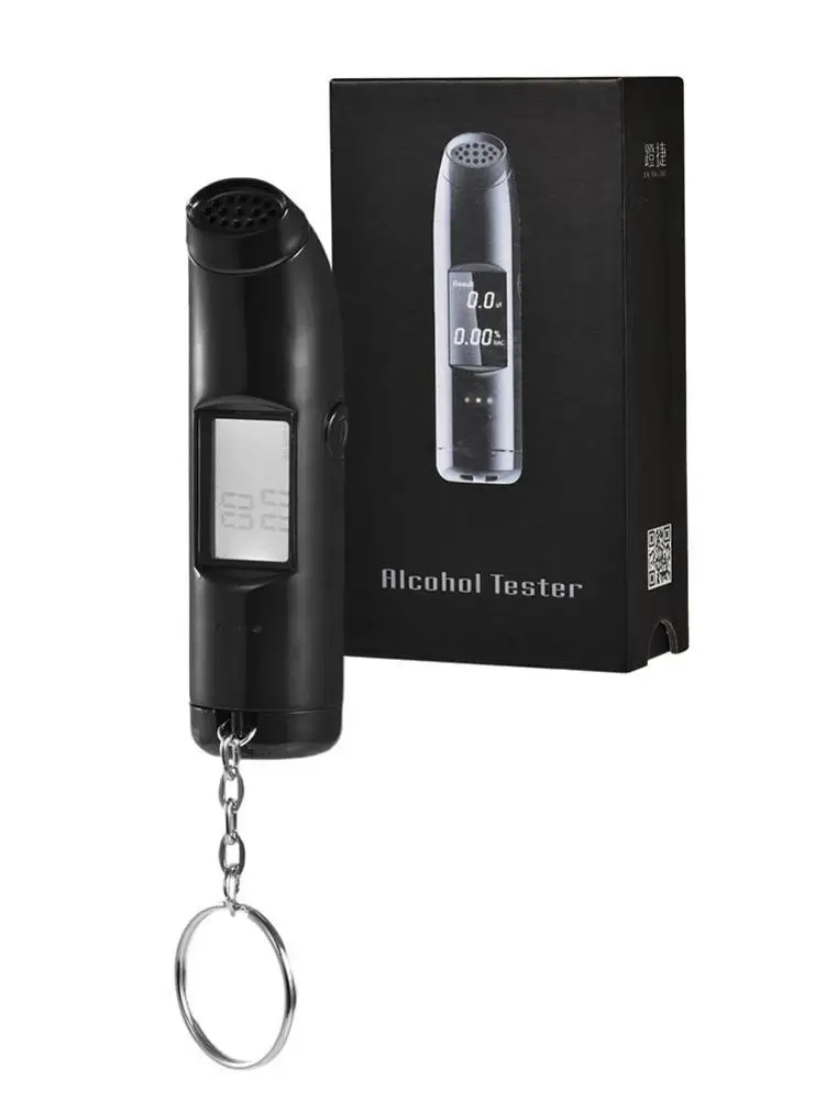 USB Rechargeable MINI Alcohol Tester Fast And Efficient Non Contact Pro Drunk Driving Judge LCD Data Display + Warning Sound
USB Rechargeable MINI Alcohol Tester Fast And Efficient Non Contact Pro Drunk Driving Judge LCD Data Display + Warning Sound