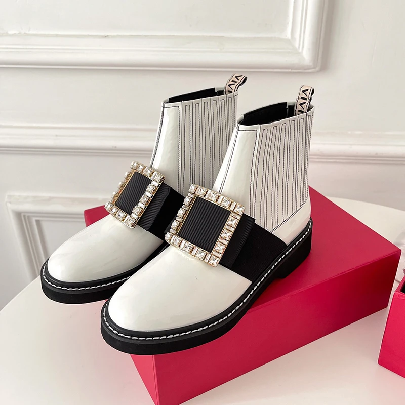 High Quality Luxury Women Boots Crystal Embellished Shoes Ankle Boots Platform Shoes Women Runway Chelsea Boots
High Quality Luxury Women Boots Crystal Embellished Shoes Ankle Boots Platform Shoes Women Runway Chelsea Boots