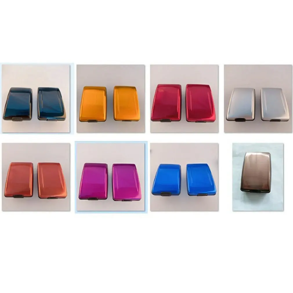 Multi-function Card Case Aluminum Credit Card Case Anti-RFID Security Blocking Metal Wallet Case Business Card Case
Multi-function Card Case Aluminum Credit Card Case Anti-RFID Security Blocking Metal Wallet Case Business Card Case