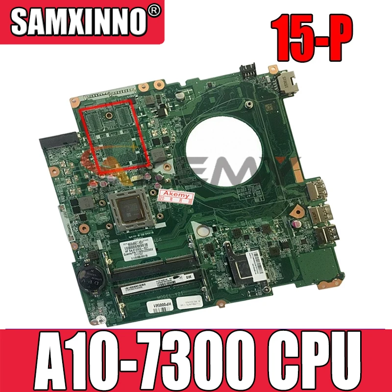 Для HP 15-P390NR 15-P материнская плата для ноутбука 826947-601 826947-501 826947-001 аккумулятор большой емкости DAY21AMB6D0 A10-7300 100% рабочих
Для HP 15-P390NR 15-P материнская плата для ноутбука 826947-601 826947-501 826947-001 аккумулятор большой емкости DAY21AMB6D0 A10-7300 100% рабочих