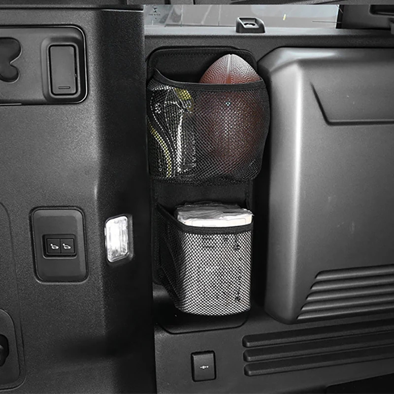 Для Land Rover Defender 110 2020 стайлинга автомобилей ткань черный ствол боковой сетчатый мешок для хранения сумка для хранения автомобильные аксессу...
Для Land Rover Defender 110 2020 стайлинга автомобилей ткань черный ствол боковой сетчатый мешок для хранения сумка для хранения автомобильные аксессу...