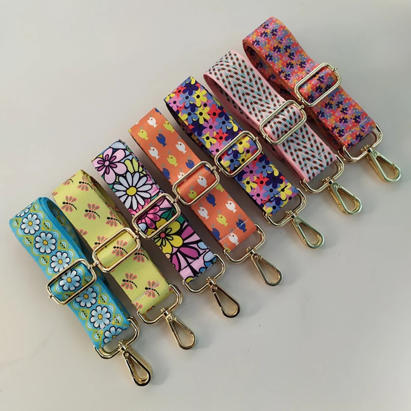 Rich Color Patterns Nylon Handle Bag Strap Women Removable DIY Shoulder Rainbow Handbag Accessories Purse Strap
Rich Color Patterns Nylon Handle Bag Strap Women Removable DIY Shoulder Rainbow Handbag Accessories Purse Strap