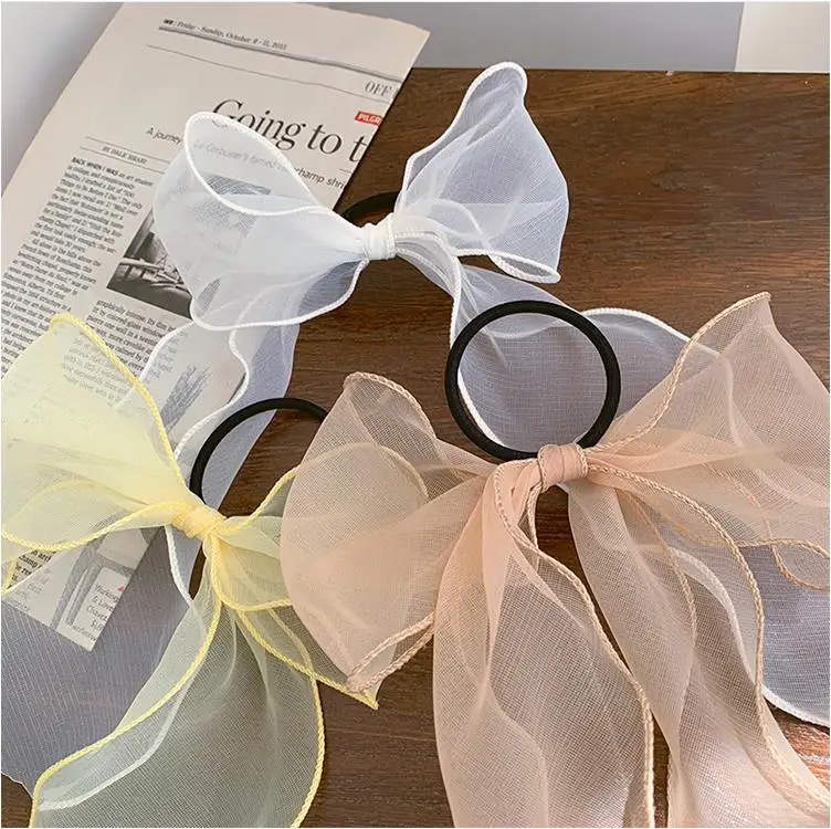 New Fashion Small Fresh Organza Hair Band Bow Tie Elastic Hair Bands Rubber Band Hair Accessories Headdress
New Fashion Small Fresh Organza Hair Band Bow Tie Elastic Hair Bands Rubber Band Hair Accessories Headdress