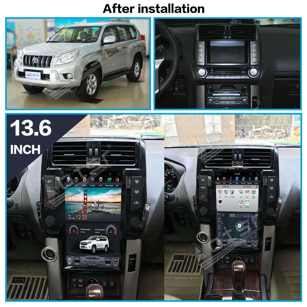 128G Tesla Screen Multimedia Stereo Android Player For Toyota Land Cruiser Prado 150 2010 2011 2012 2013 Navi Receiver Head Unit
128G Tesla Screen Multimedia Stereo Android Player For Toyota Land Cruiser Prado 150 2010 2011 2012 2013 Navi Receiver Head Unit