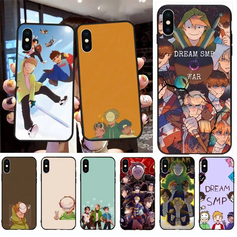 Anime Dream Smp War Phone Case for iphone 12 Mini SE 2020 5 5S 6 6S Plus 7 8 Plus X XR XS 11 Pro Max Fundas Coque cover
Anime Dream Smp War Phone Case for iphone 12 Mini SE 2020 5 5S 6 6S Plus 7 8 Plus X XR XS 11 Pro Max Fundas Coque cover