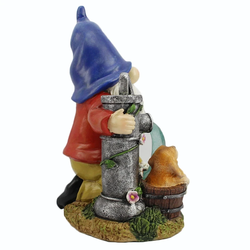 Garden Gnome Statue Resin Figurine Elf with Solar LED Light Outdoor Decorations 4XFA
Garden Gnome Statue Resin Figurine Elf with Solar LED Light Outdoor Decorations 4XFA