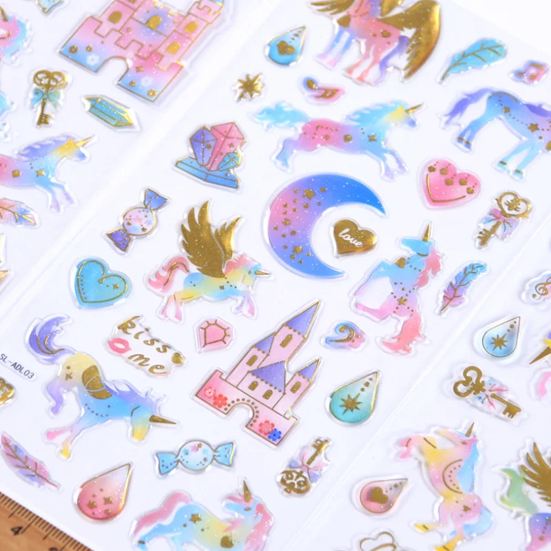 Bronzing Glue Stickers Dream Unicorn Pegasus Crystal Stickers DIY Mobile Phone Shell Decoration Stickers Cartoon Stickers Label
Bronzing Glue Stickers Dream Unicorn Pegasus Crystal Stickers DIY Mobile Phone Shell Decoration Stickers Cartoon Stickers Label