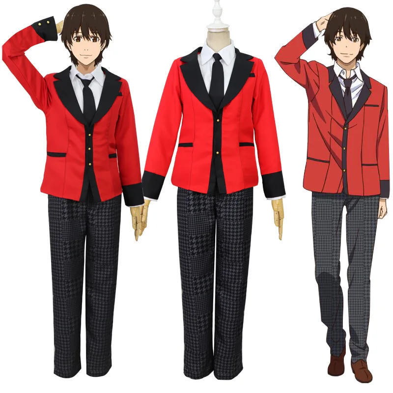 Kakegurui Yumeko Jabami Cosplay Costumes Japanese High School Uniform Halloween Party Cosplay Costumes Wigs For men Women Girls
Kakegurui Yumeko Jabami Cosplay Costumes Japanese High School Uniform Halloween Party Cosplay Costumes Wigs For men Women Girls