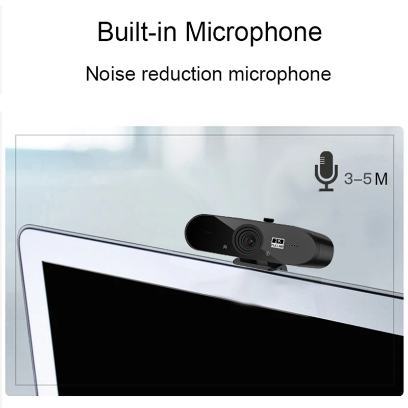 Webcam 2K HD Web Camera With Microphone,Video PC Camera Live Online Teaching USB Webcam for Live Streaming Gaming
Webcam 2K HD Web Camera With Microphone,Video PC Camera Live Online Teaching USB Webcam for Live Streaming Gaming