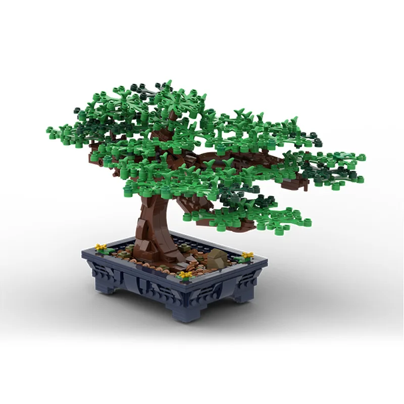New Bonsai Green Tree Flower Grass Potted Plants Ornaments Building Blocks 647PCS DIY Bricks Assembly Home Decoration Gifts
New Bonsai Green Tree Flower Grass Potted Plants Ornaments Building Blocks 647PCS DIY Bricks Assembly Home Decoration Gifts