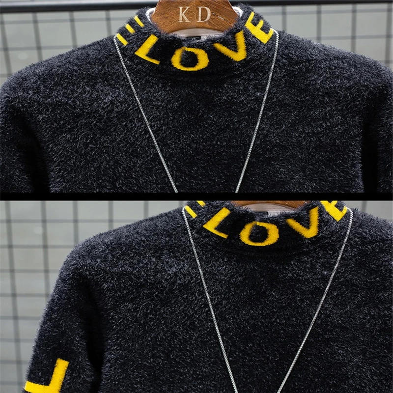 FJUN Cashmere Sweater Men 2020 New Winter Thick Warm Men Christmas Sweater Turtleneck Male Pullovers Fashion Knitwear Pull Homme
FJUN Cashmere Sweater Men 2020 New Winter Thick Warm Men Christmas Sweater Turtleneck Male Pullovers Fashion Knitwear Pull Homme