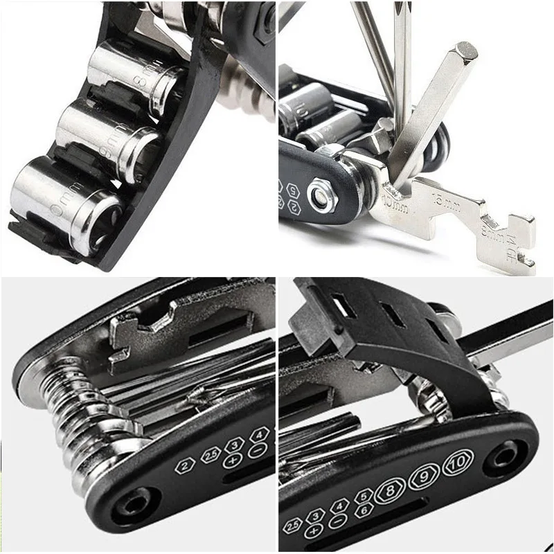 Bicycle Repair Tools Kit Bike Accessories Multi Tool Set With Pump Tire Patch Portable Mountain Road BikeTire Auto Tool Set
Bicycle Repair Tools Kit Bike Accessories Multi Tool Set With Pump Tire Patch Portable Mountain Road BikeTire Auto Tool Set