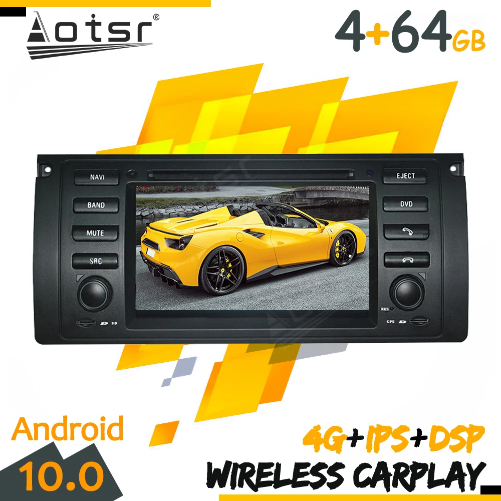 Android Tape Radio Recorder Car For BMW X5 M5 E39 E53 1995 - 2003 GPS Navi Multimedia Player Stereo Autoradio Carplay Head unit
Android Tape Radio Recorder Car For BMW X5 M5 E39 E53 1995 - 2003 GPS Navi Multimedia Player Stereo Autoradio Carplay Head unit