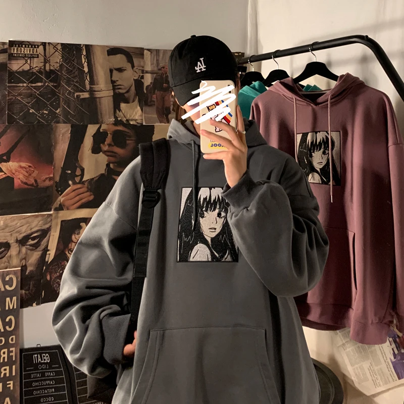 Autumn and winter plus velvet thick sweater men's korean fashion loose casual hooded top fashion brand handsome wild coat tide
Autumn and winter plus velvet thick sweater men's korean fashion loose casual hooded top fashion brand handsome wild coat tide