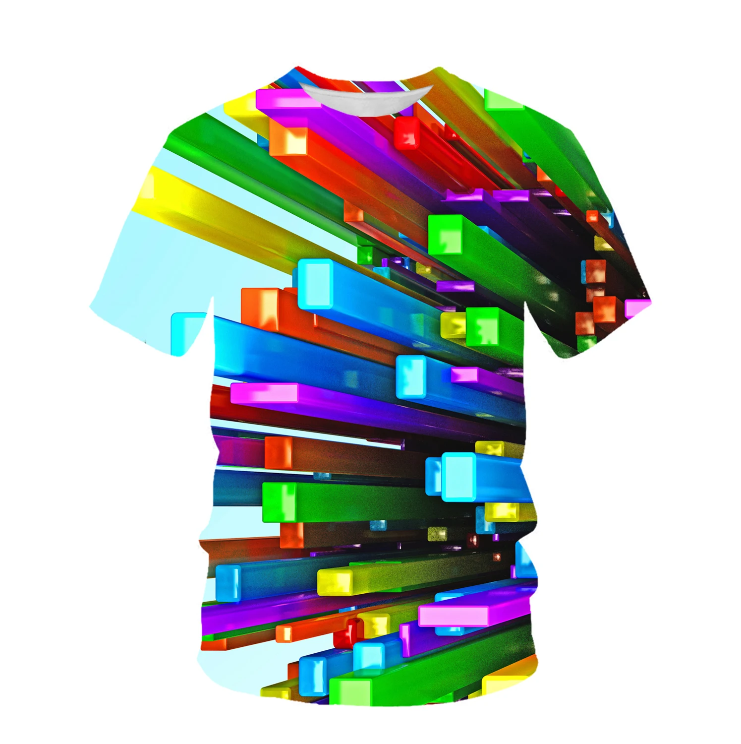 Exquisite craftsmanship geometric graphics 3D graphics men's oversized T-shirts beautiful and comfortable short sleeves
Exquisite craftsmanship geometric graphics 3D graphics men's oversized T-shirts beautiful and comfortable short sleeves