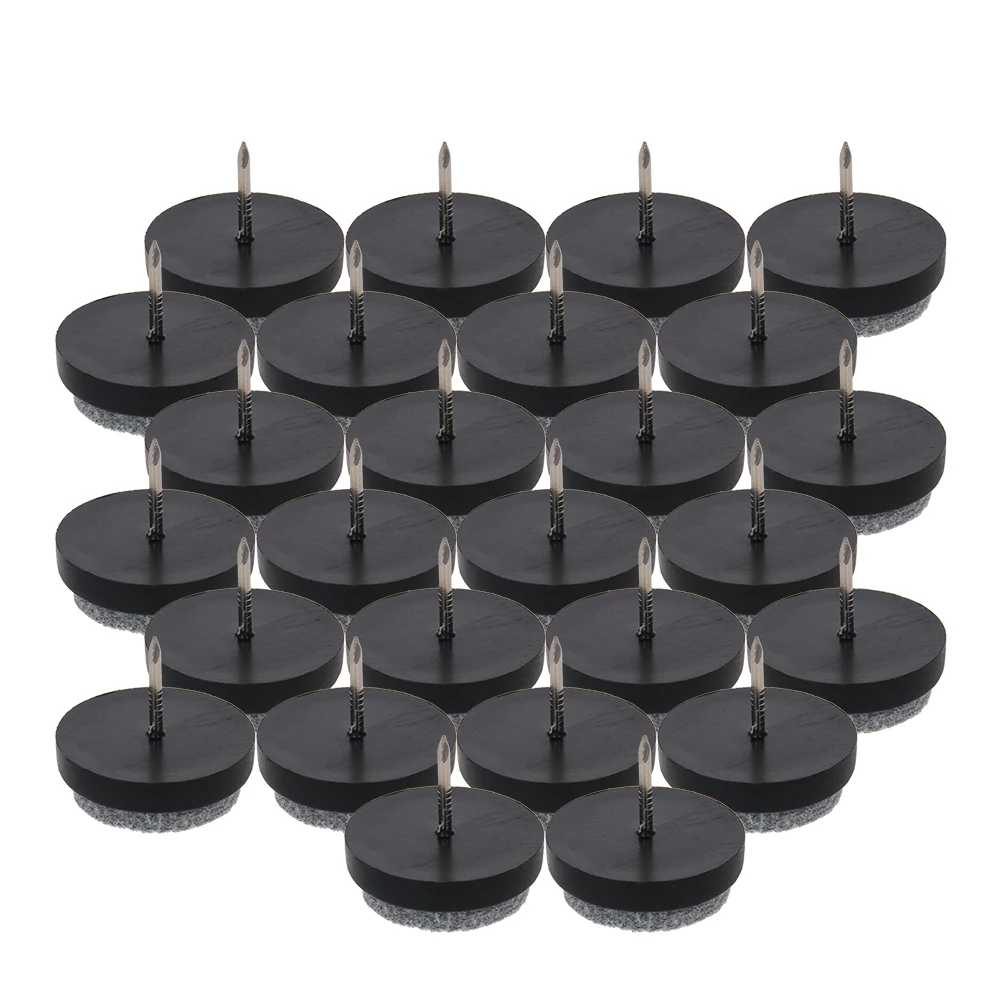 MroMax Felt Foot Nails CB-14 Plastic+Metal Black 14/17/20/22/24/28mm Felt Nails Total Height 24mm Cap Height 9mm 16/26/36/46pcs
MroMax Felt Foot Nails CB-14 Plastic+Metal Black 14/17/20/22/24/28mm Felt Nails Total Height 24mm Cap Height 9mm 16/26/36/46pcs