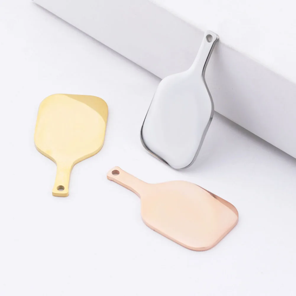 10 pcs Wholesale Stainless Steel Military Army Style ID Blank Dog Tags Pendant Racket-Shaped Jewelry Pendant Accessories
10 pcs Wholesale Stainless Steel Military Army Style ID Blank Dog Tags Pendant Racket-Shaped Jewelry Pendant Accessories