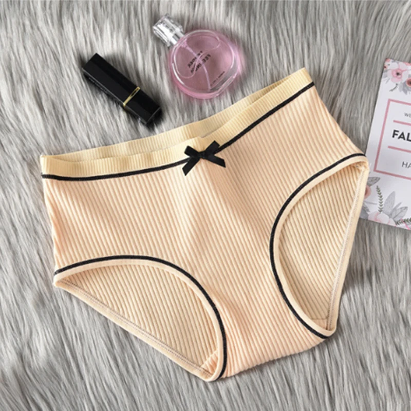 Cotton Panties Woman Sexy Lace Briefs Fashion Solid Color knickers Girls Bow Underpants Set Underwear Dropshipping
Cotton Panties Woman Sexy Lace Briefs Fashion Solid Color knickers Girls Bow Underpants Set Underwear Dropshipping
