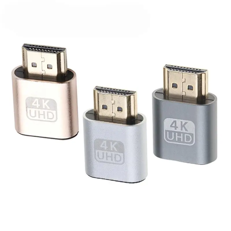 HDMI-compatible Virtual Display 4K DDC EDID Dummy Plug EDID Display Cheat Virtual Plug Dummy Emulator Adapter For Bitcoin Mining
HDMI-compatible Virtual Display 4K DDC EDID Dummy Plug EDID Display Cheat Virtual Plug Dummy Emulator Adapter For Bitcoin Mining