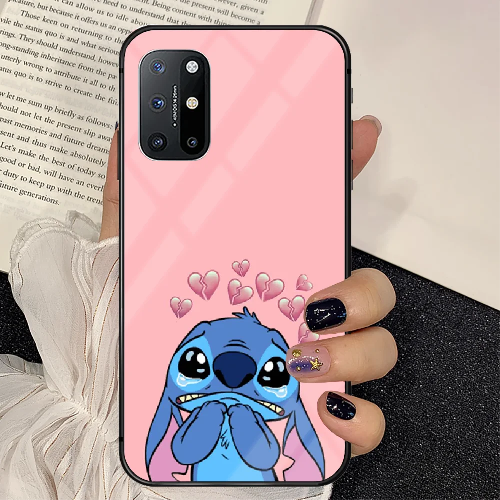 Cute Cartoon Blue Stitchs Phone Tempered Glass Case Cover For Oneplus 5 6 7 8 9 Nord T Pro Silicone Bumper Etui
Cute Cartoon Blue Stitchs Phone Tempered Glass Case Cover For Oneplus 5 6 7 8 9 Nord T Pro Silicone Bumper Etui