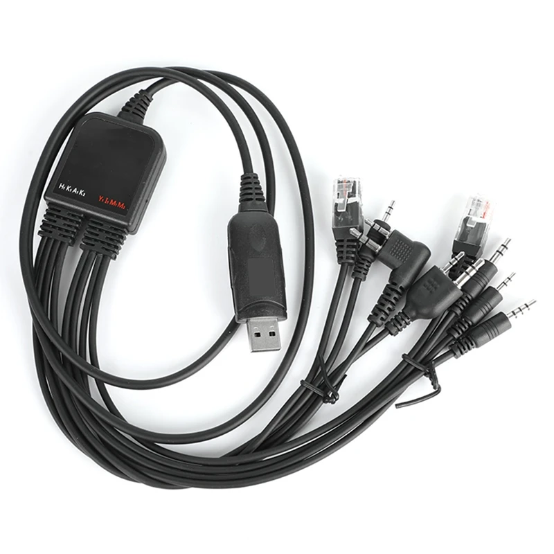 8 in 1 USB Programming Cable for Baofeng UV5R UV82 TYT Kenwood Motorola Walkie Talkie Car Radio
8 in 1 USB Programming Cable for Baofeng UV5R UV82 TYT Kenwood Motorola Walkie Talkie Car Radio