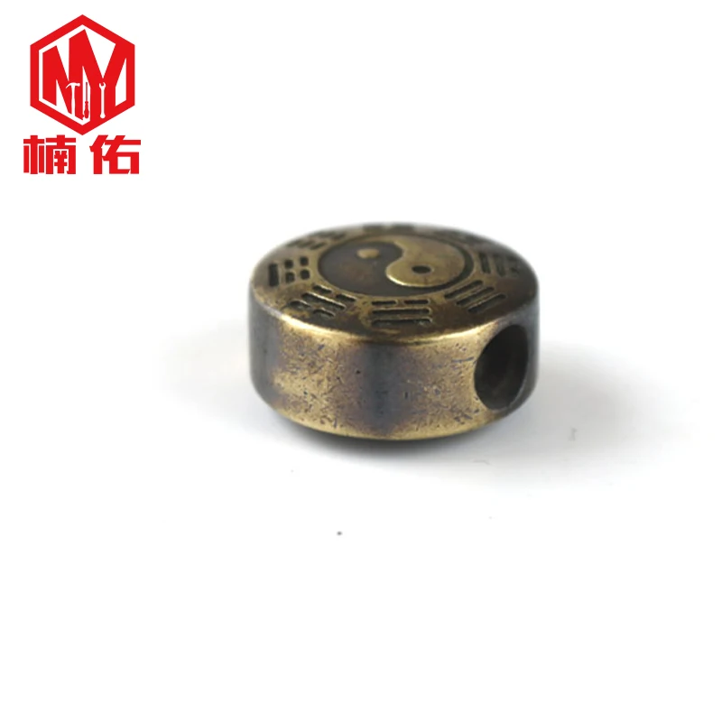 1PC EDC Paracord Beads Chinese Tai Chi Gossip Retro Brass Copper Lanyard Pendants Knife Beads Umbrella Rope Cord Beads Pendants
1PC EDC Paracord Beads Chinese Tai Chi Gossip Retro Brass Copper Lanyard Pendants Knife Beads Umbrella Rope Cord Beads Pendants