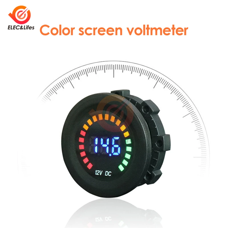 12V 5-36V Car Voltage Monitor Voltmeter Waterproof LED Digital Display Volt Meter for Car Motorcycle Sedan SUV Truck Boat Marine
12V 5-36V Car Voltage Monitor Voltmeter Waterproof LED Digital Display Volt Meter for Car Motorcycle Sedan SUV Truck Boat Marine