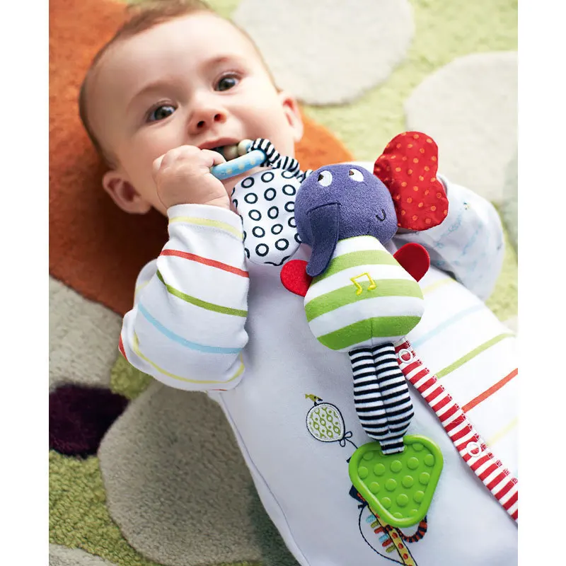 Baby Toys Baby Crib Stroller Rattle Toy Plush Elephant Newborn Baby Hanging Rattle Ring Bell Soft For Baby Boy Girls Gift B0072
Baby Toys Baby Crib Stroller Rattle Toy Plush Elephant Newborn Baby Hanging Rattle Ring Bell Soft For Baby Boy Girls Gift B0072