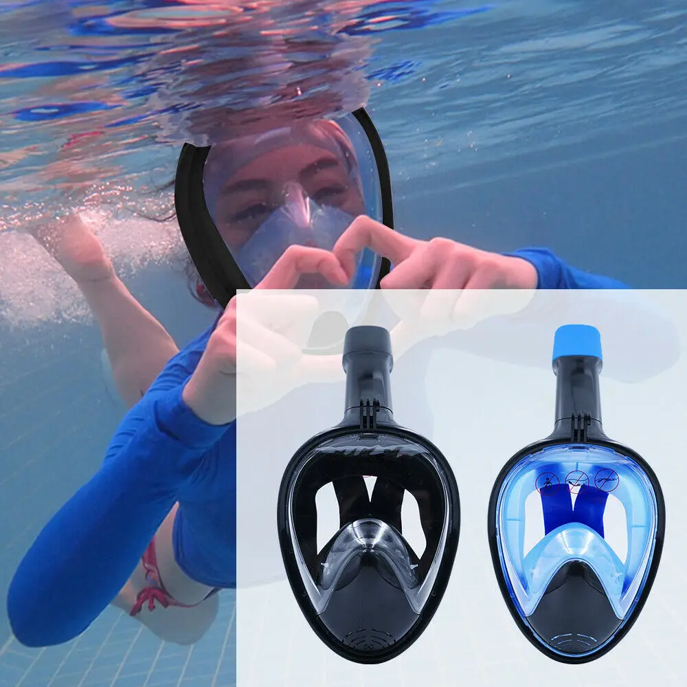 Full Face Snorkeling Mask Women Men Kids Swimming Snorkel Diving Snorkel Mask Diving Mask Scuba Mask Underwater HD Anti Fog
Full Face Snorkeling Mask Women Men Kids Swimming Snorkel Diving Snorkel Mask Diving Mask Scuba Mask Underwater HD Anti Fog