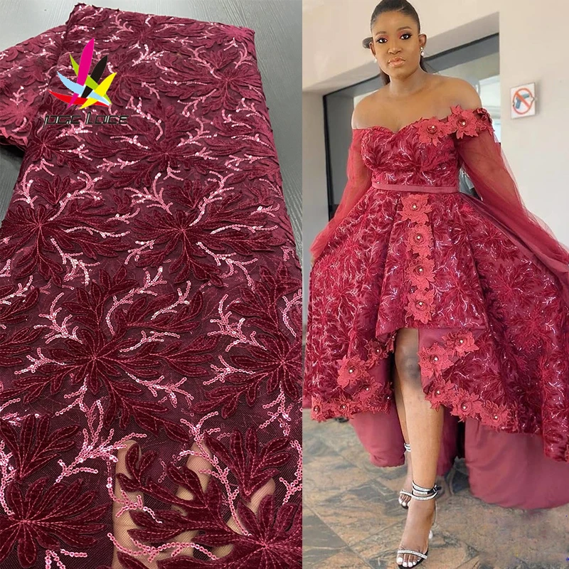 Wholesale 2020 Pink Velvet Lace Nigerian Tulle Mesh Lace Sequence Lace Fabric African Lace Fabrics for Bridal Materials XZ2911B
Wholesale 2020 Pink Velvet Lace Nigerian Tulle Mesh Lace Sequence Lace Fabric African Lace Fabrics for Bridal Materials XZ2911B