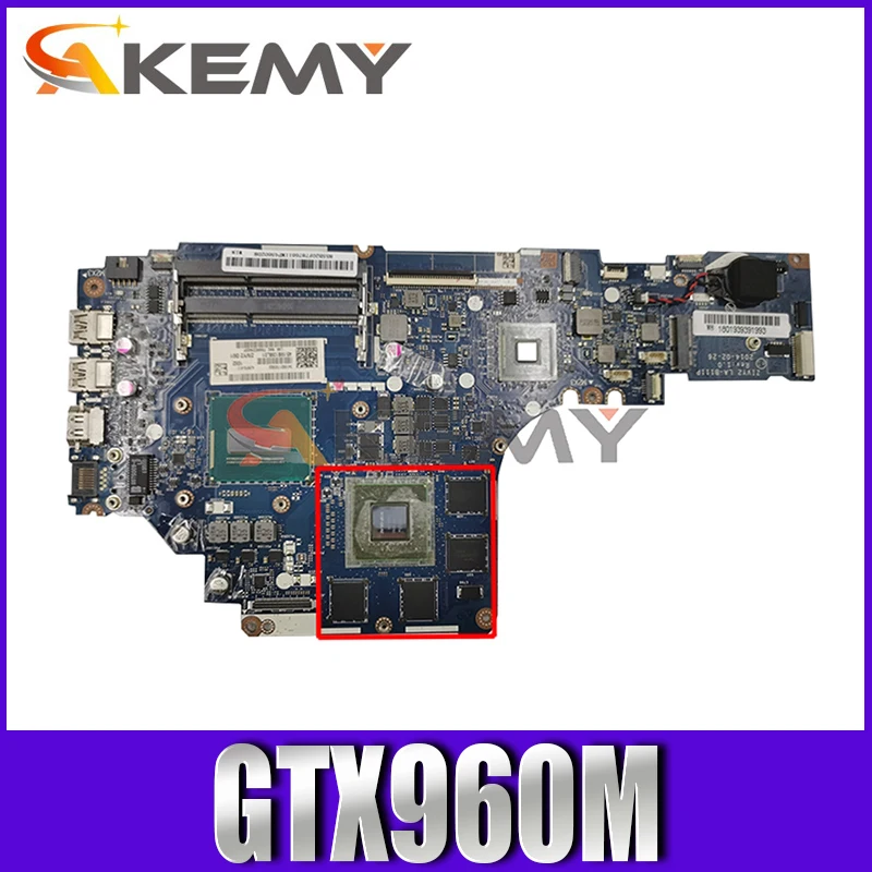 Laptop motherboard For LENOVO IdearPad Y50-70 I5-4210H Mainboard ZIVY2 LA-B111P 5B20H21717 SR1Q0 CPU N16P-GX-A2
Laptop motherboard For LENOVO IdearPad Y50-70 I5-4210H Mainboard ZIVY2 LA-B111P 5B20H21717 SR1Q0 CPU N16P-GX-A2