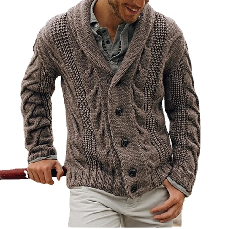 2021 New Sweaters Men's Cardigan Single Breasted Knitwear Sweaters Autumn and Winter Man Coat Casual Fashion Men Clothes 
2021 New Sweaters Men's Cardigan Single Breasted Knitwear Sweaters Autumn and Winter Man Coat Casual Fashion Men Clothes