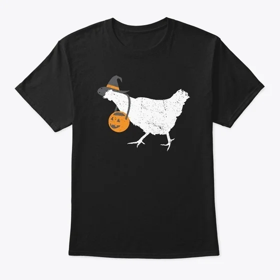 Distressed Chicken Witch Halloween Standard Unisex T-shirt 
Distressed Chicken Witch Halloween Standard Unisex T-shirt