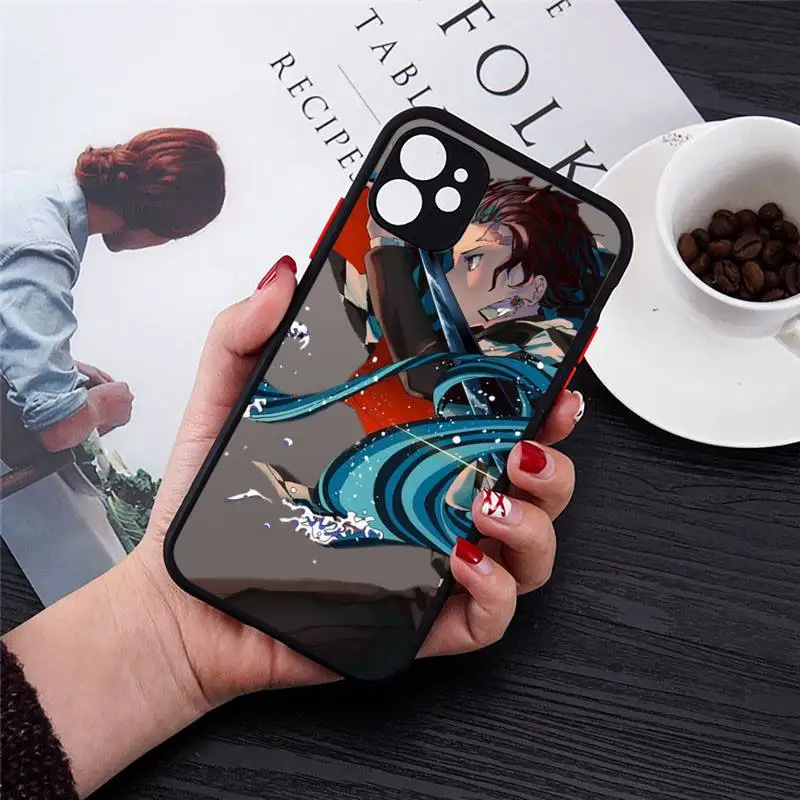 Demon Slayer Phone Case matte transparent For iphone 7 8 11 12 plus mini x xs xr pro max cover
Demon Slayer Phone Case matte transparent For iphone 7 8 11 12 plus mini x xs xr pro max cover