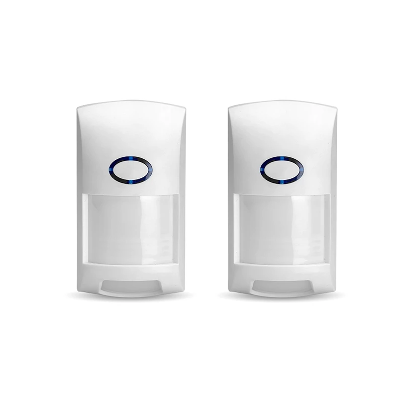 2 шт., беспроводной инфракрасный датчик движения 433 МГц
2 шт., беспроводной инфракрасный датчик движения 433 МГц