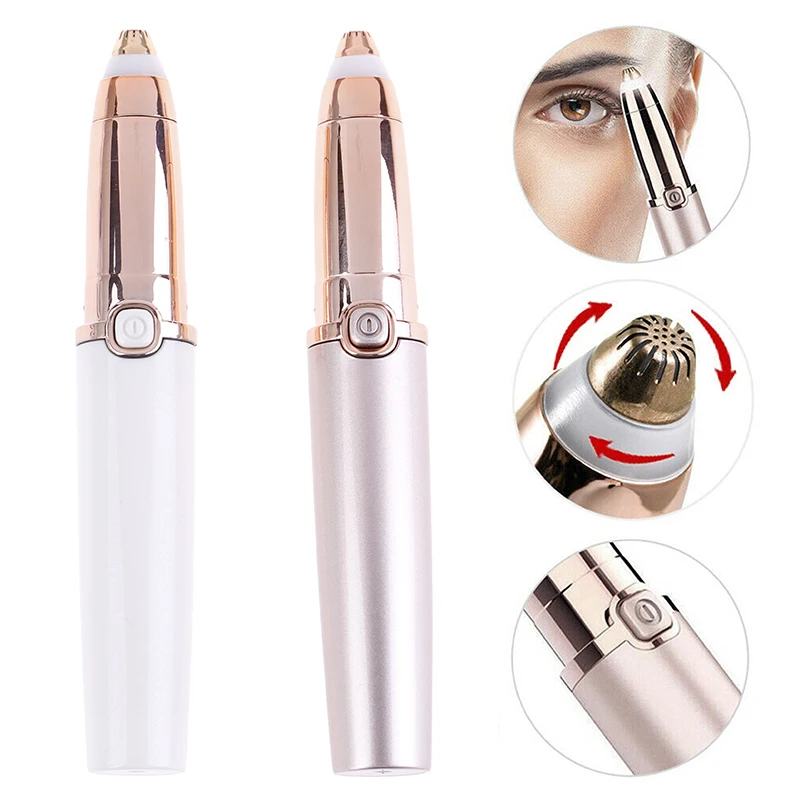 Electric Eyebrow Trimmer Makeup Painless Eye Brow Epilator Mini Shaver Razors Portable Facial Hair Remover For Women
Electric Eyebrow Trimmer Makeup Painless Eye Brow Epilator Mini Shaver Razors Portable Facial Hair Remover For Women